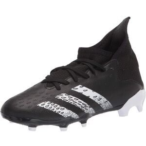 Adidas Kids Black Soccer Cleats Size 5.5 youth